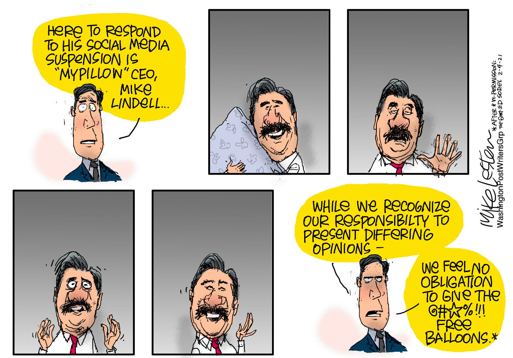 Mike Lester cartoon